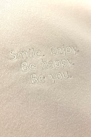 Smile. Enjoy. Be Happy T-Shirt Organic x Freiheitimgepaeck